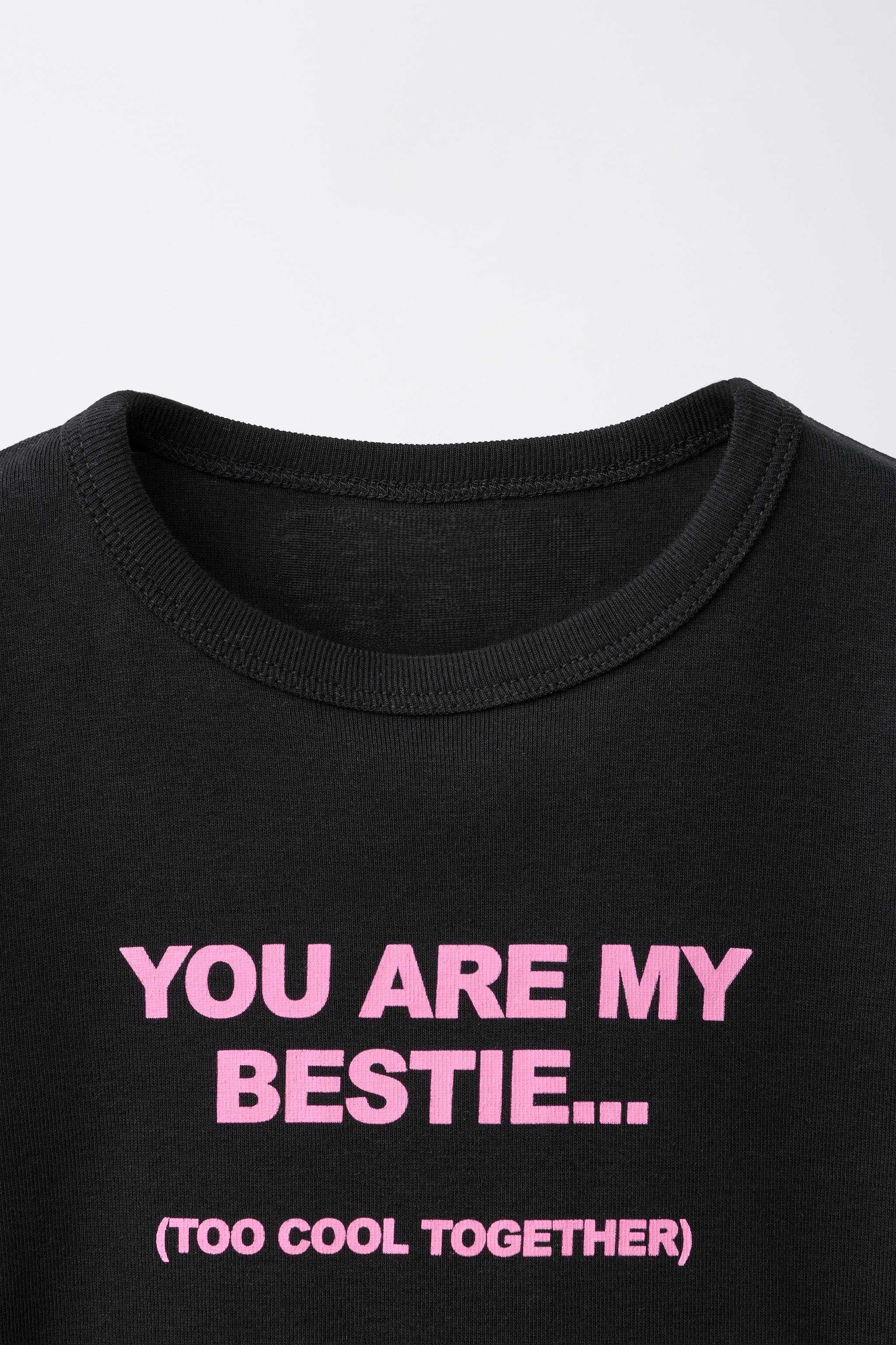 TEXT PRINT T-SHIRT